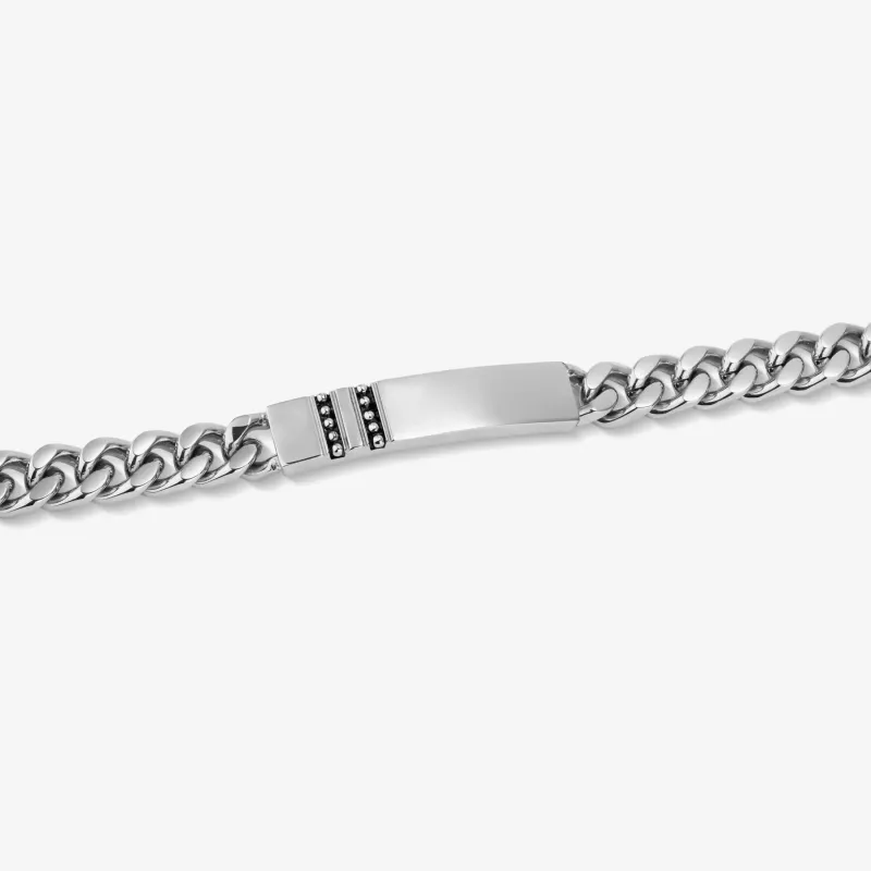 Bracelete de homem Creed Prateada | Radiant