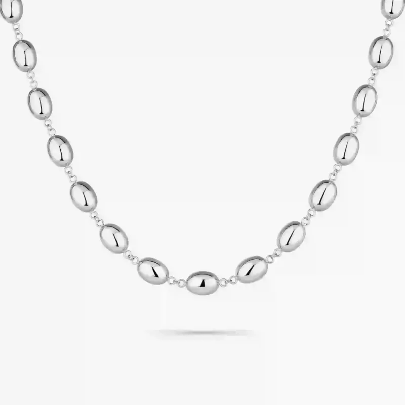 Colar Prateado de Mulher com Gotas Soulmate | Radiant