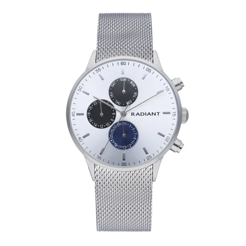 MAKERS 41MM SILVER DIAL IPS MESH