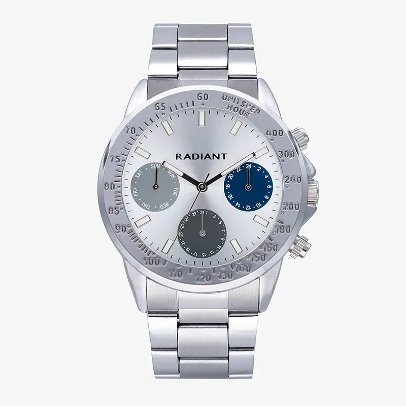 Relógio Homem Rope Prateado