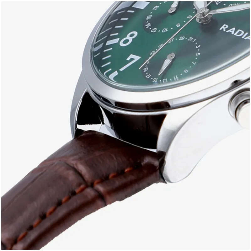 Relógio Homem Caiman Castanho/Verde