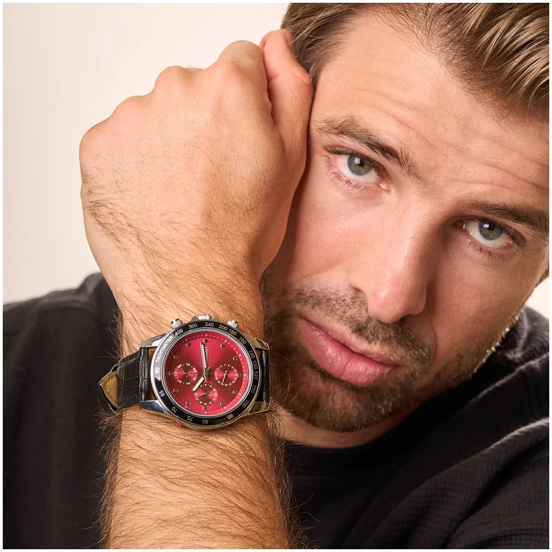 Relógio Homem Canárias Pulseira Preta