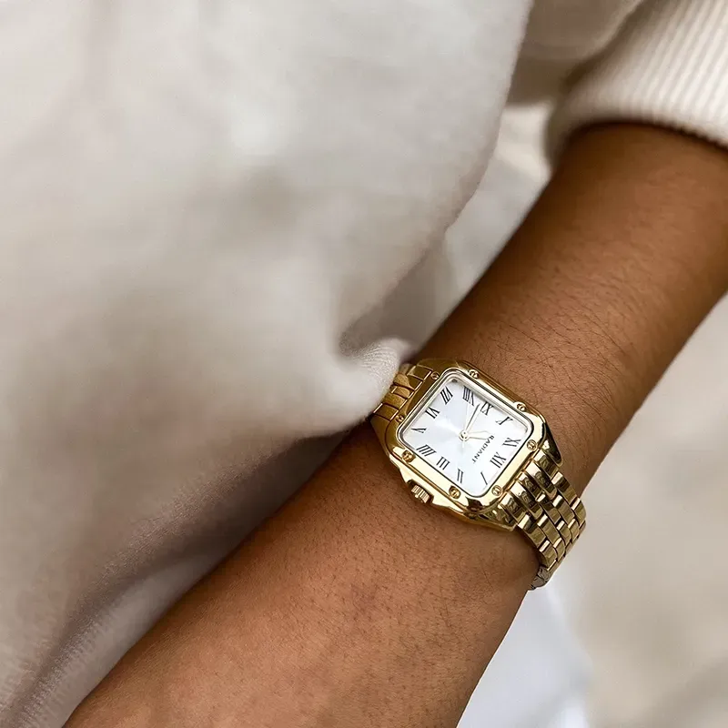 Relógio Mulher Bahamas Luxe+ Dourado