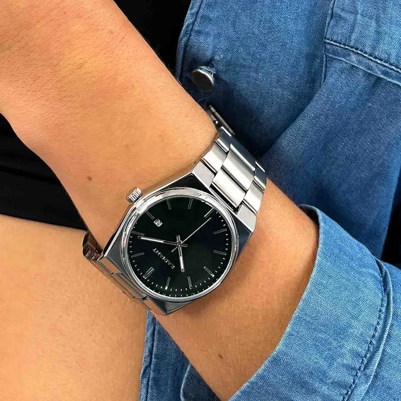 Radiant Air Relógio de Mulher Dourado com Mostrador Verde