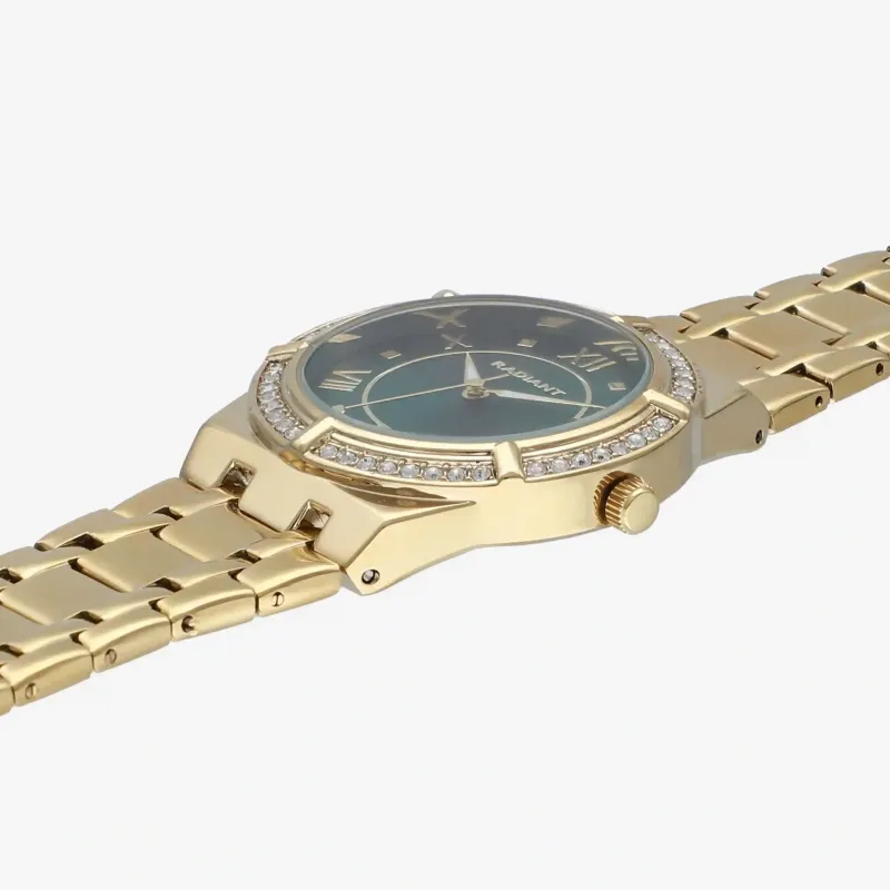 Relógio Victoria Chocolate/Dorado