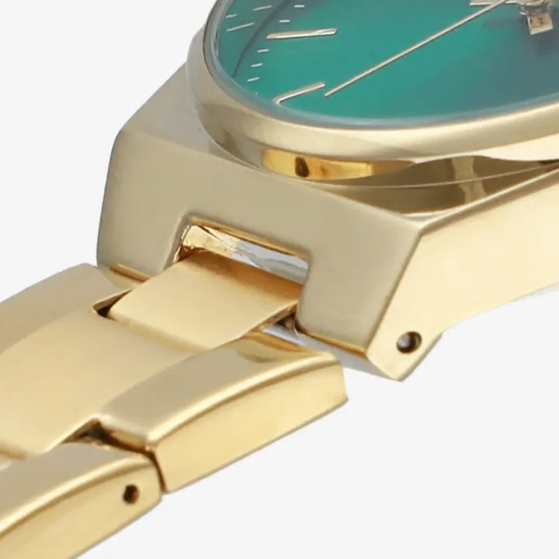 Relógio Mulher AirMini Verde/Dourado