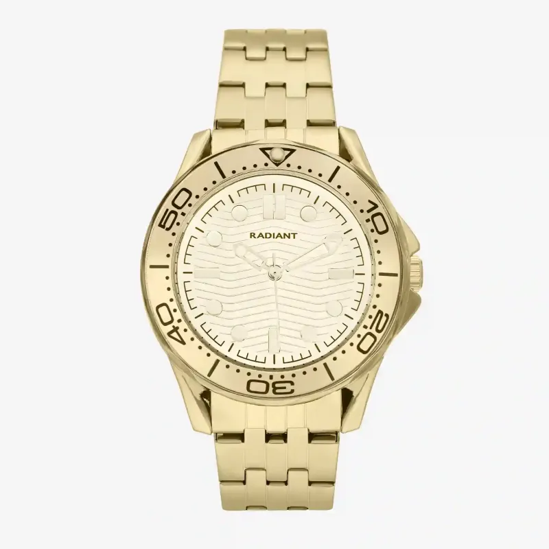 Relógio Homem Chris Champanhe