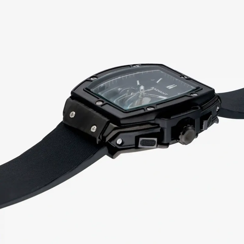Relógio Homem Ryan Preto/Pulseira de Silicone