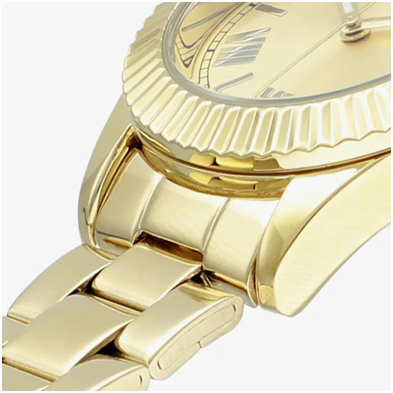 Relógio Mulher Sirene Mini Dourado