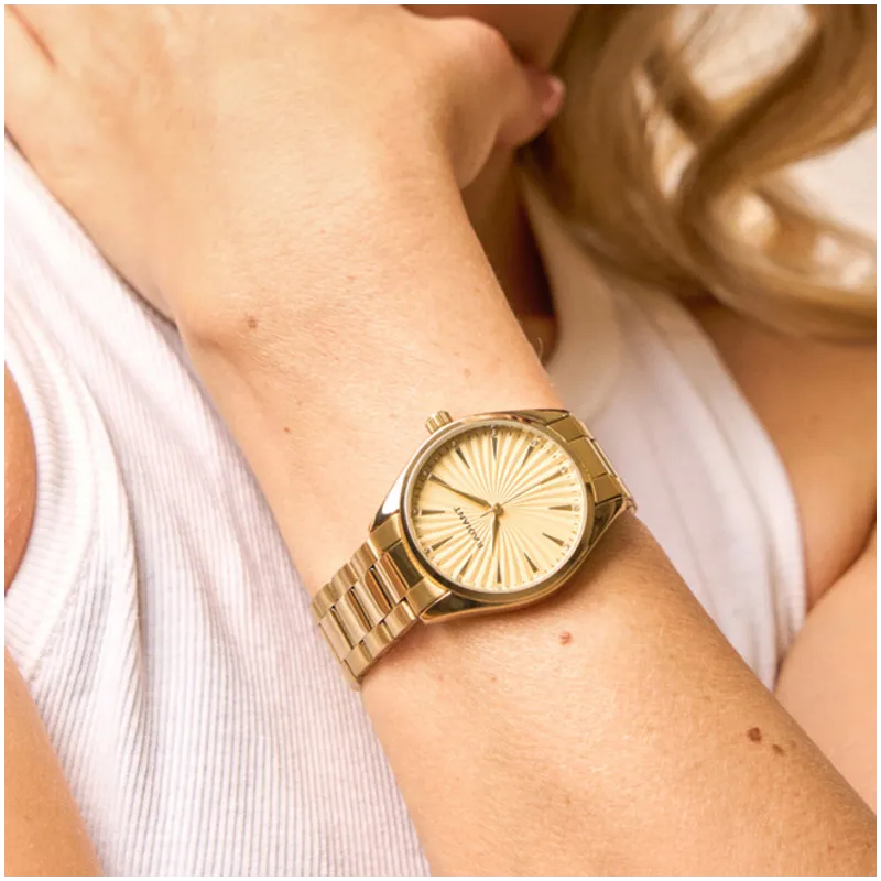 Relógio Mulher Loren Dourado