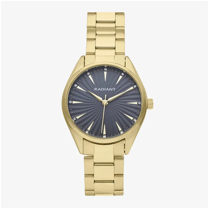 Relógio Mulher Gris Dourado