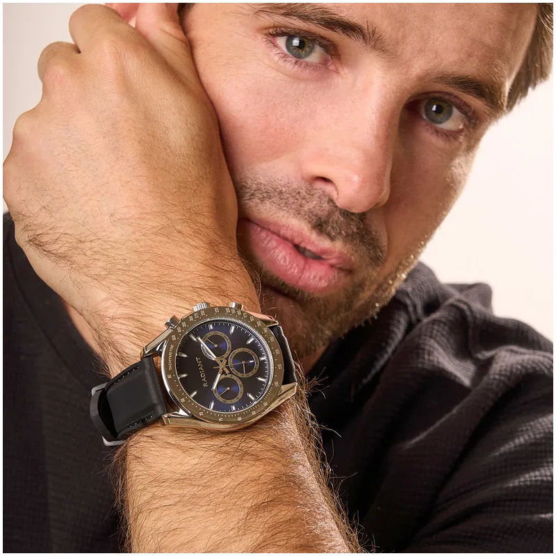 Relógio Homem Marlon Azul Silicone