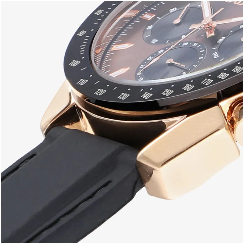 Relógio Homem Marlon Silicone S Choco