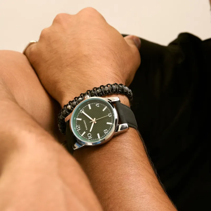 Relógio de Homem Johnny Bracelete Preta | Radiant