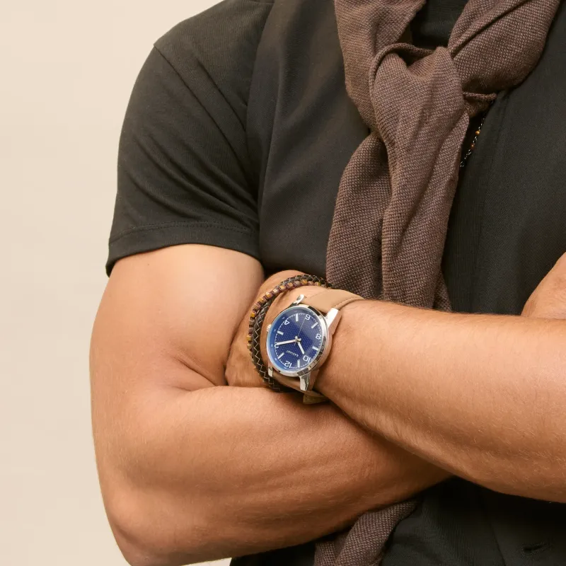 Relógio de Homem Johnny Azul | Radiant