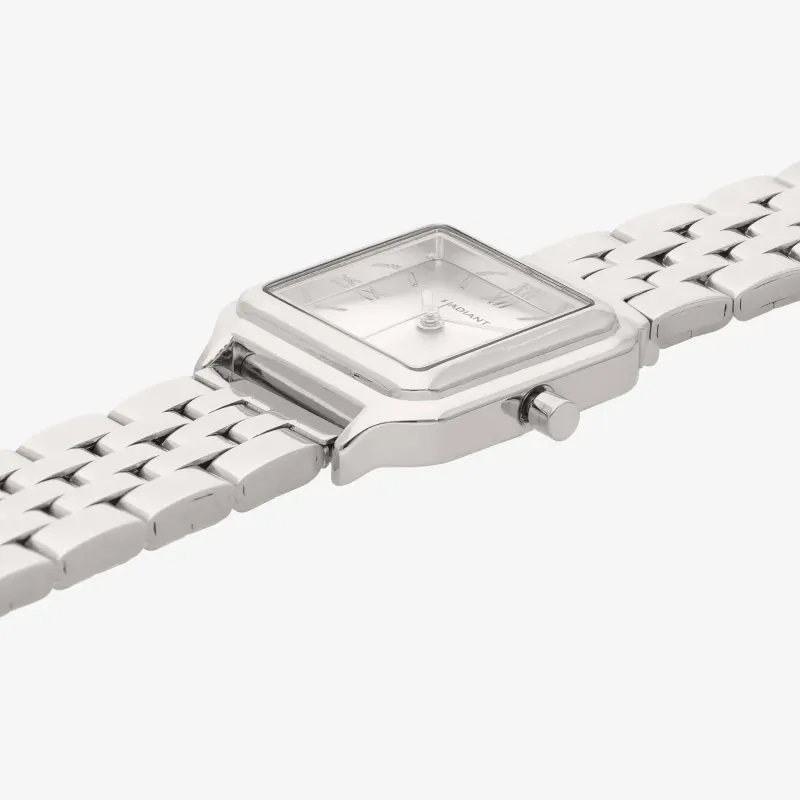 Relógio Mulher Coral Wave Prateado | Radiant