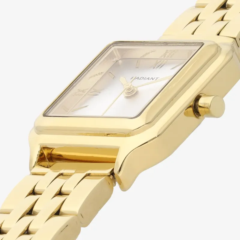 Relógio Mulher Coral Wave Dourado | Radiant