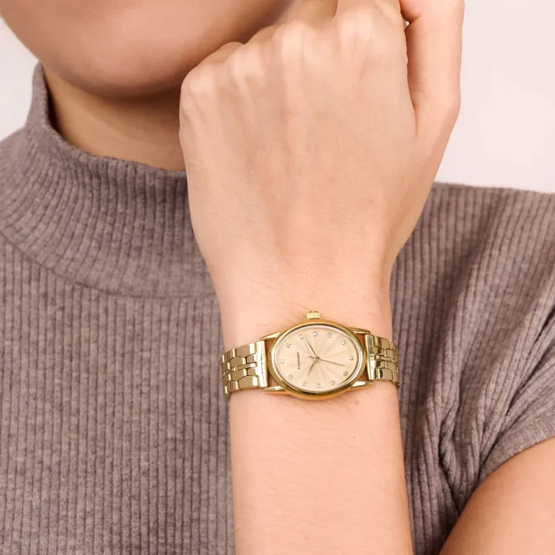 Relógio Mulher Luna Bay Dourado | Radiant
