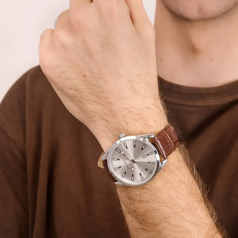 Relógio Homem Ocean Code Castanho | Radiant