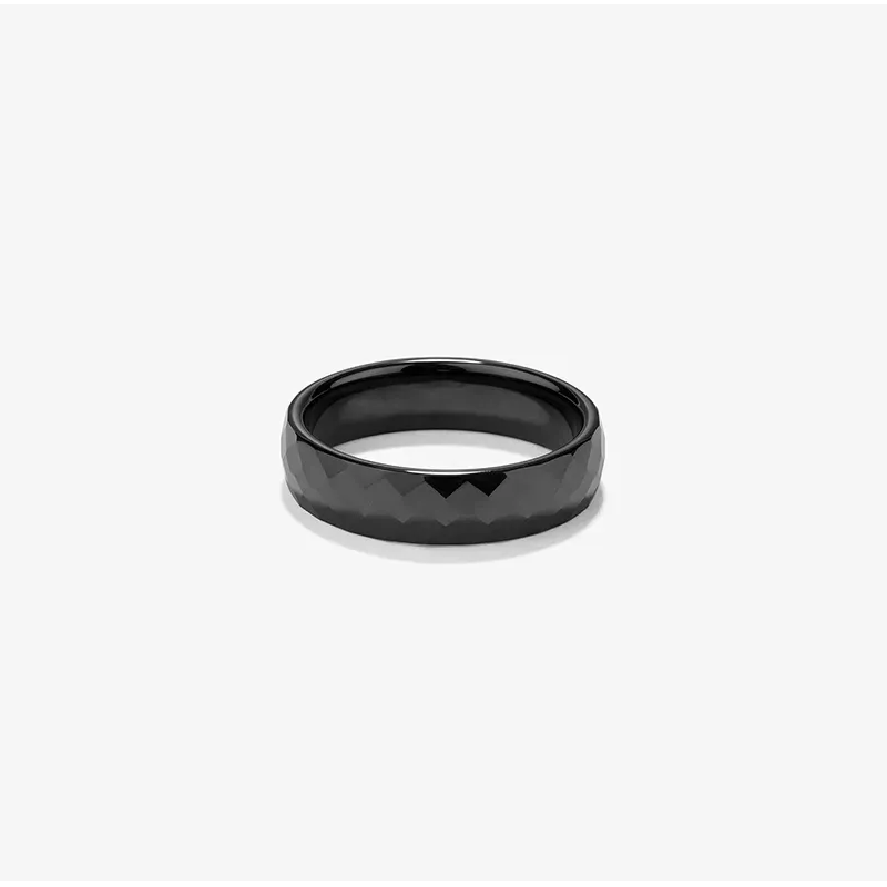 Anel Preto T24 CERAMIC Homem RADIANT Joias