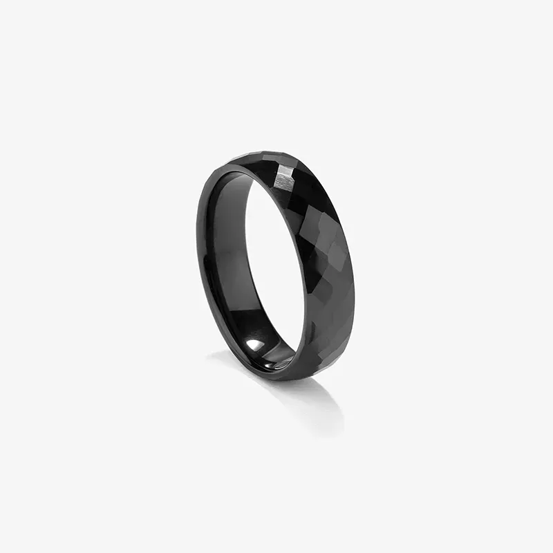Anel Preto T24 CERAMIC Homem RADIANT Joias