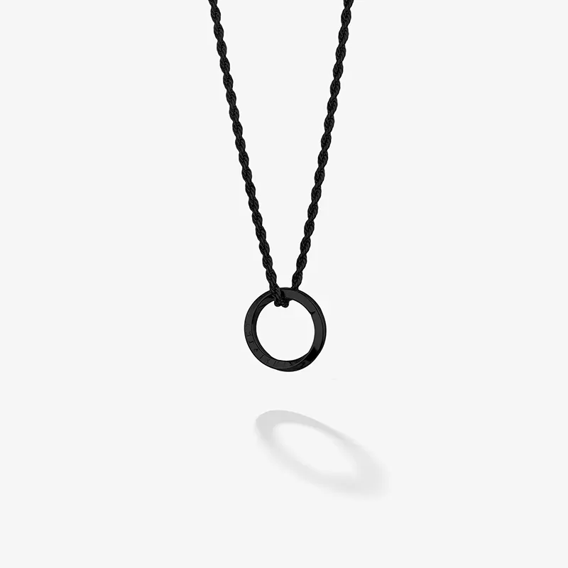 Colar Homem Piti Anel Preto