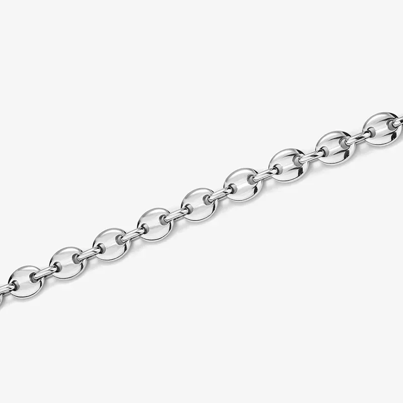 Bracelete Homem Calabrote Prateado | Radiant