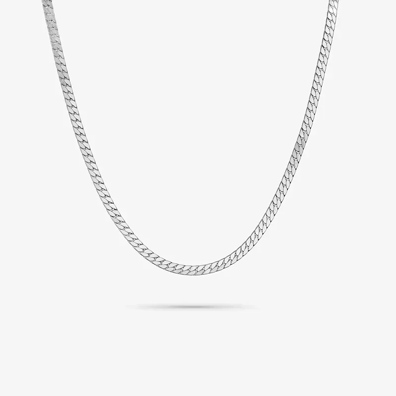 Colar Homem Nusa Prateado | Versatilidade e Estilo Moderno