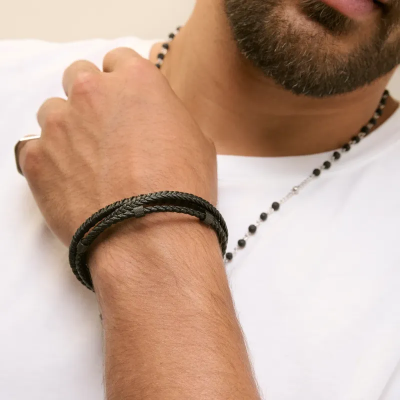 Pulseira de Homem Sierra Preta | Radiant