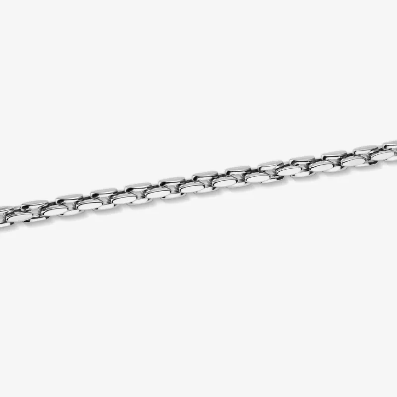 Pulseira de Homem Riviera Prateada | Radiant