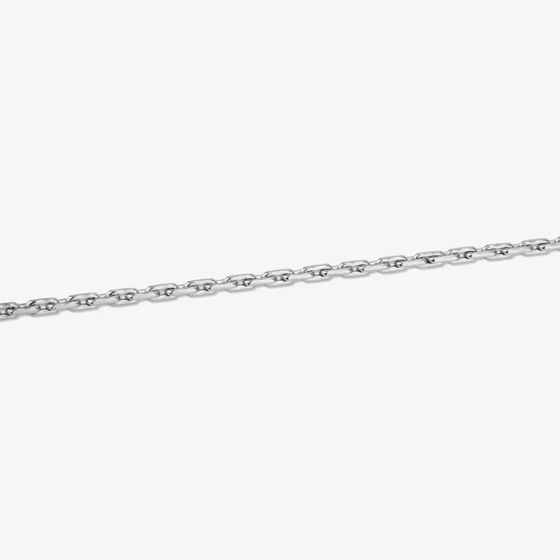 Pulseira de Homem Riviera Fina Prateada  | Radiant
