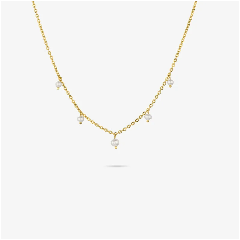 Colar Mulher Bridgerton dourado | Design Sofisticado em Aço Dourado