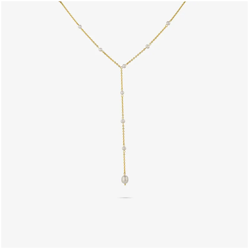 Colar Mulher Bridgerton Comprido Dourado