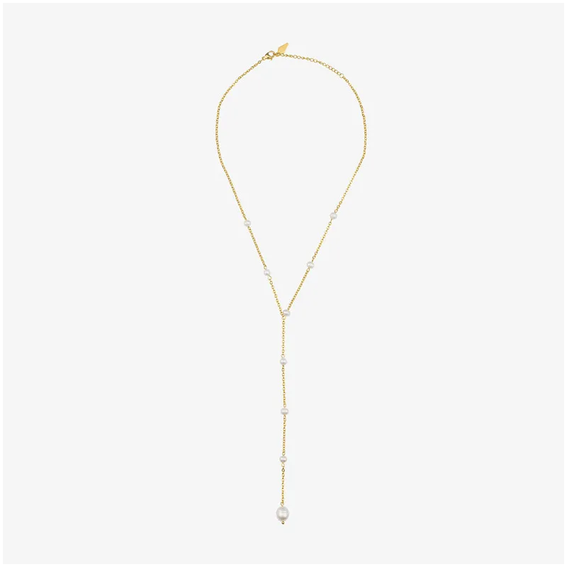 Colar Mulher Bridgerton Comprido Dourado