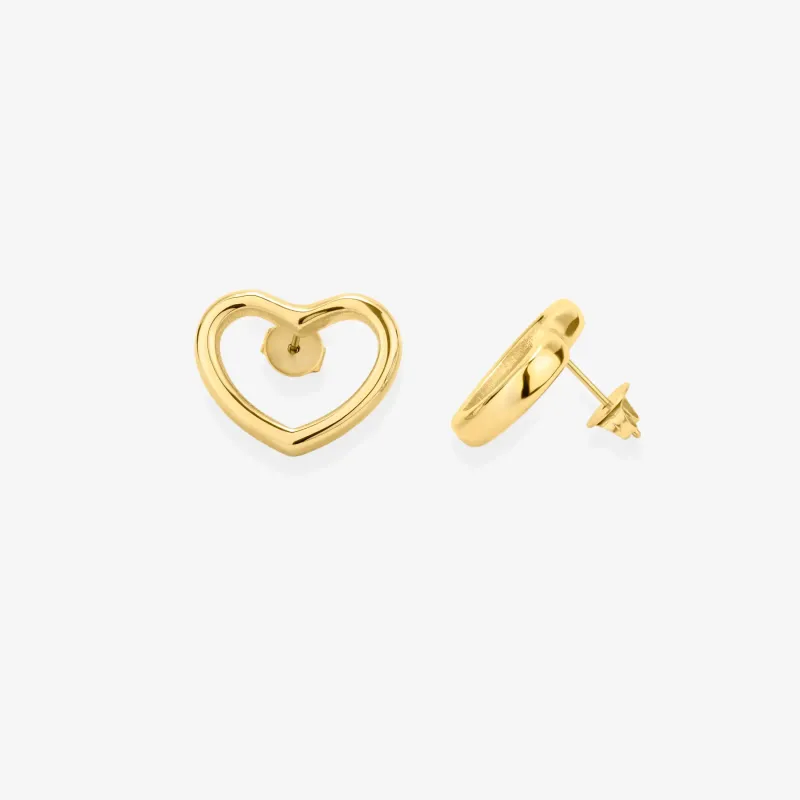 Brincos de mulher Chain My Love dourados | Radiant
