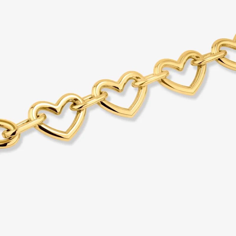 Pulseira de mulher My Love dourada  | Radiant