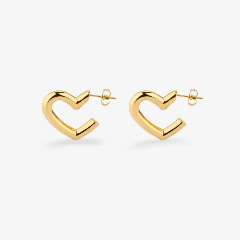 Argolas de mulher My Love douradas | Radiant