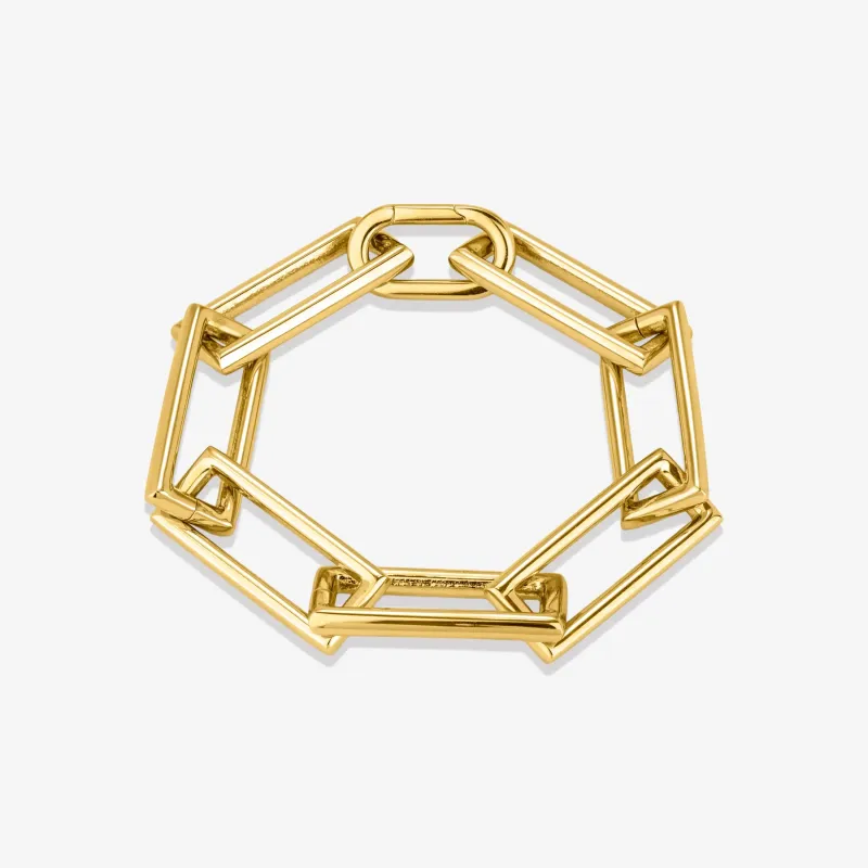 Pulseira de mulher Chain Halle dourada | Radiant