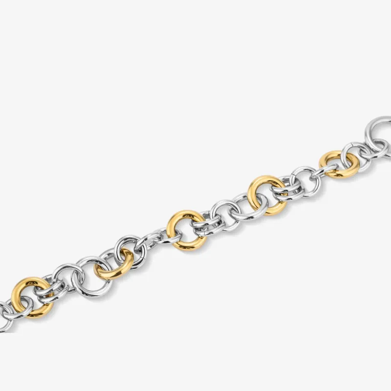 Pulseira Bicolor de Mulher em Aço Inoxidável | Radiant