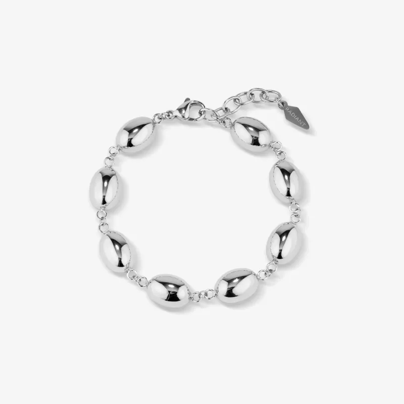 Pulseira Prateada de Mulher Drops Soulmate | Radiant