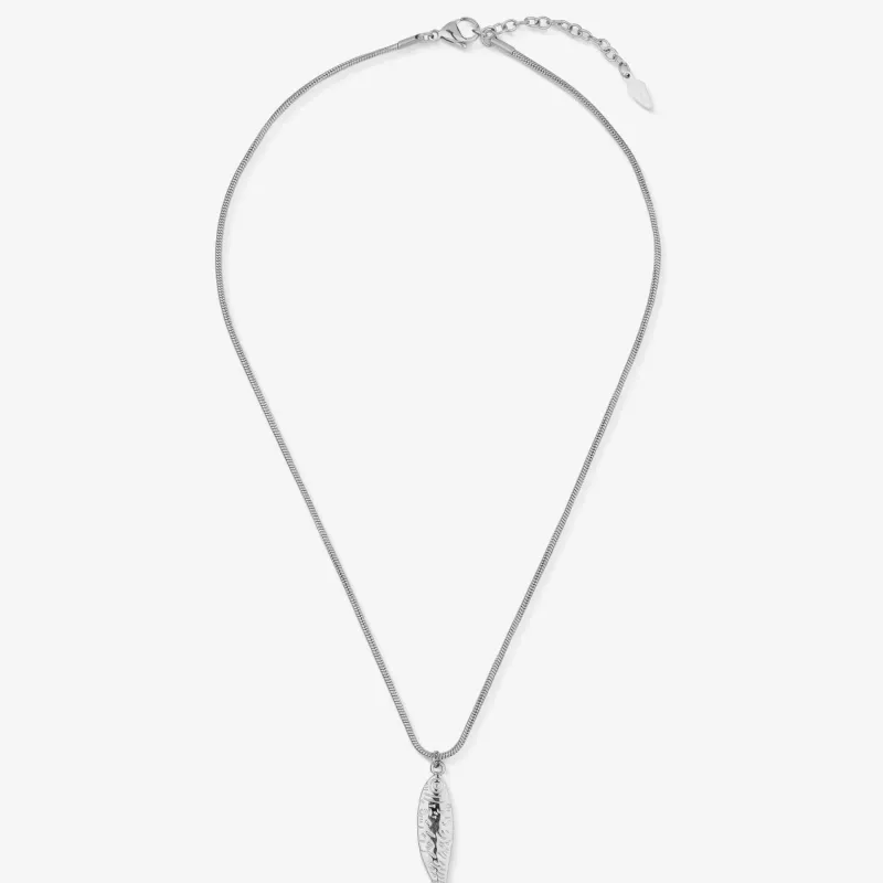 Colar Prateado de Mulher Peixe Marinho Sea | Radiant