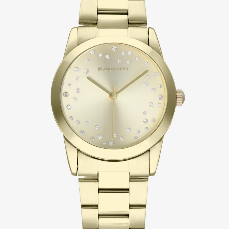 Relógio Mulher Fiji Champanhe/Dourado