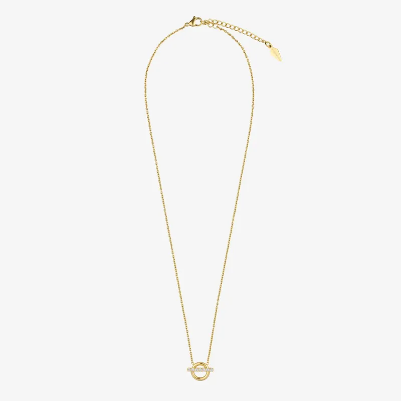 Colar Dourado de Mulher com Cristais Frost | Radiant