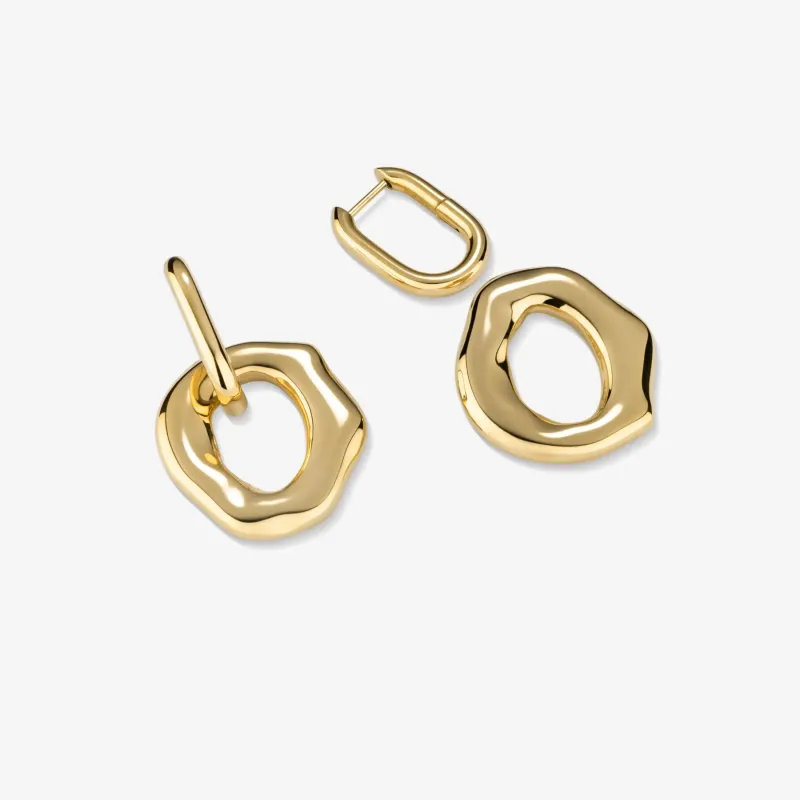 Brincos para Mulher Bubbles Dourados | Radiant