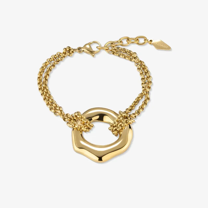 Pulseira para Mulher Bubbles Dourado | Radiant