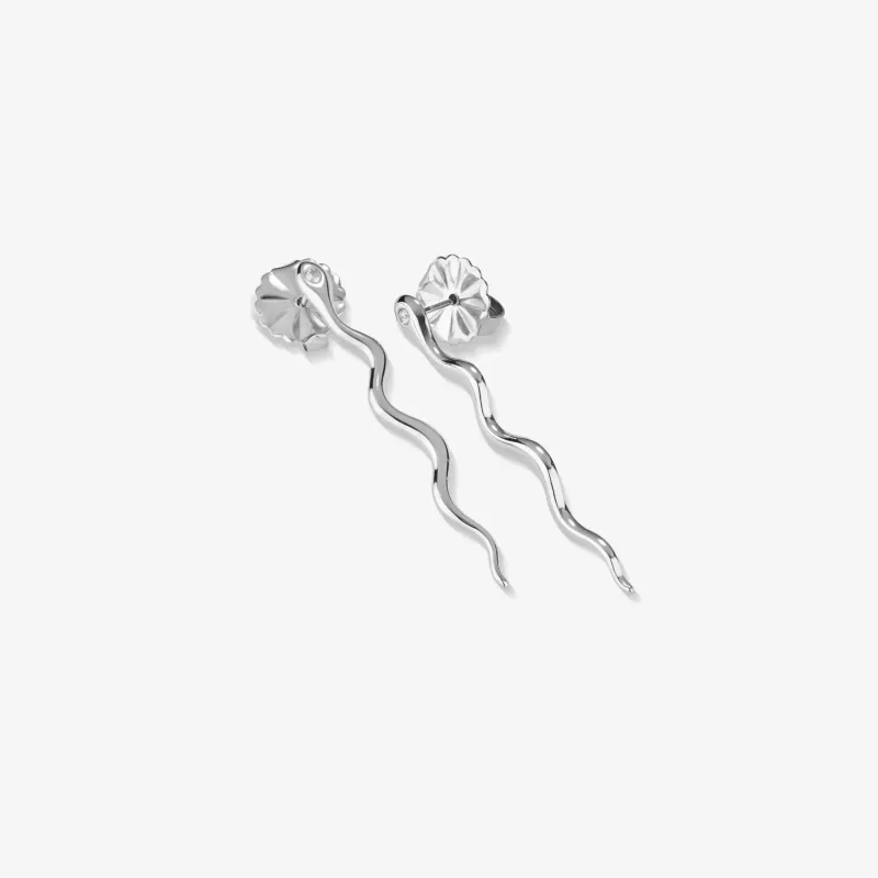 Brincos para Mulher Nature Prateados | Radiant