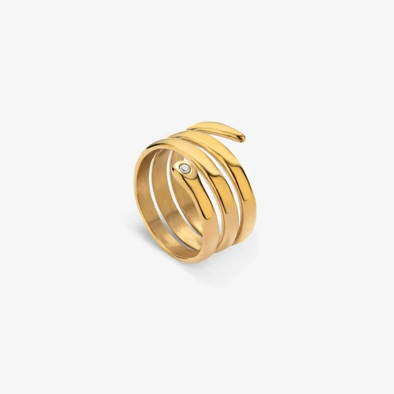 Anel para Mulher Nature Dourado | Radiant