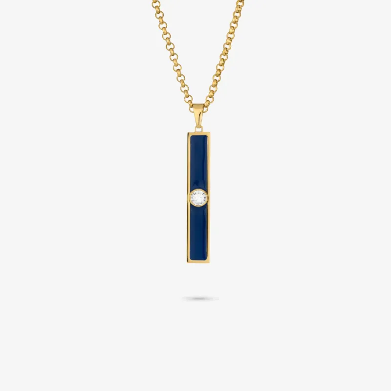 Colar para Mulher Marrakech Dourado e Azul | Radiant
