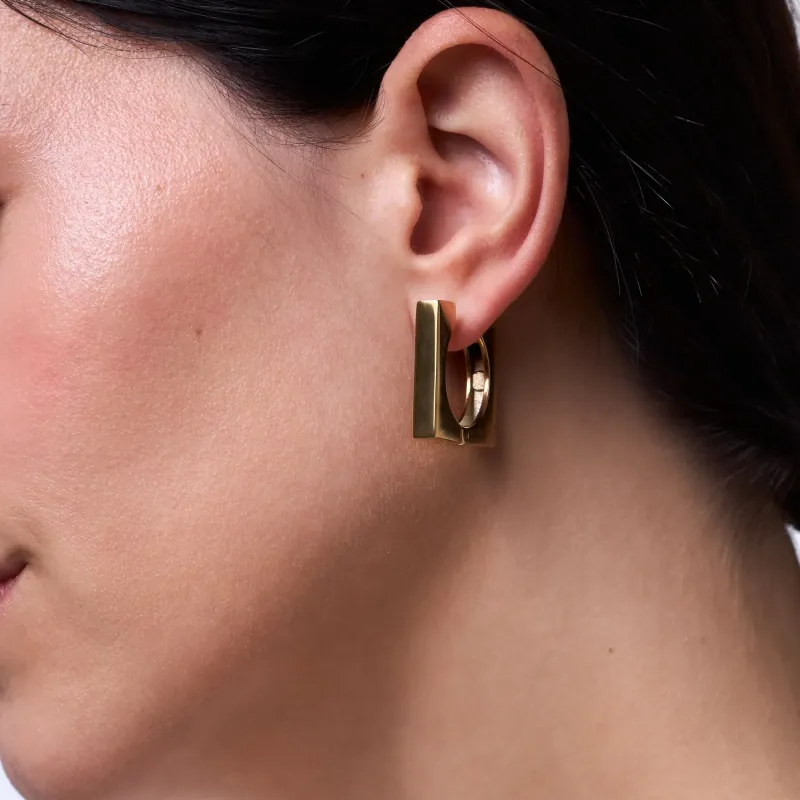Brincos para Mulher Marrakech Dourado e Azul | Radiant
