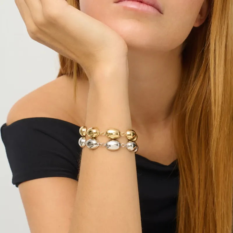 Pulseira Prateada de Mulher Drops Soulmate | Radiant